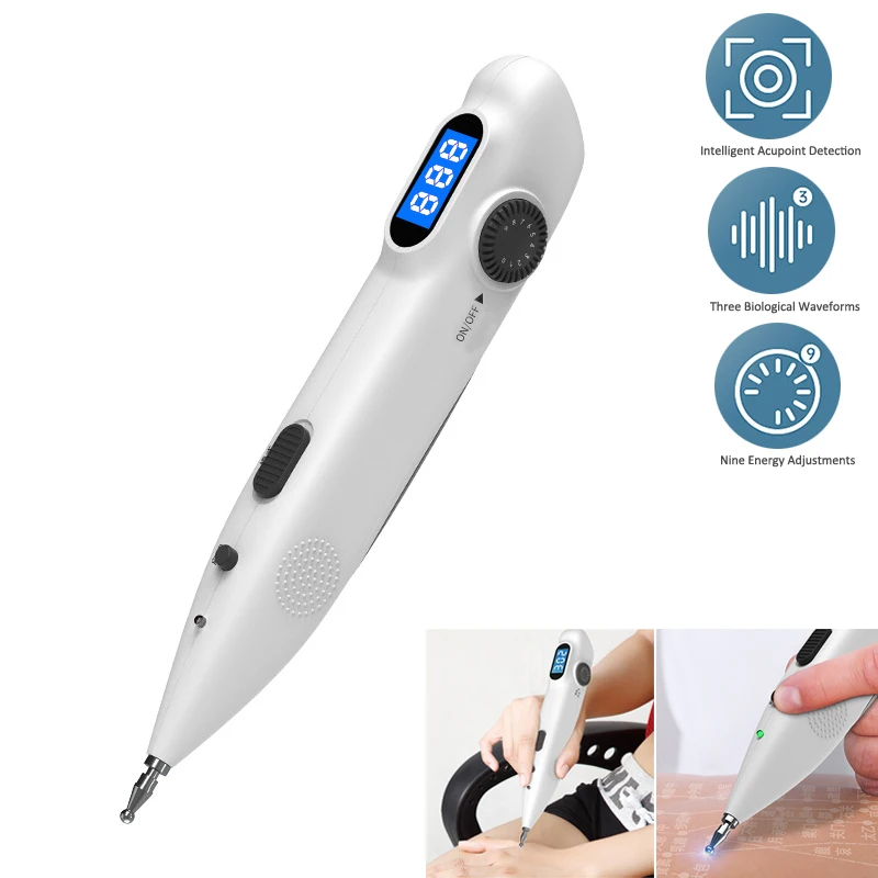 Health Power Tools - 디지털 디스플레이가 있는 침술 펜 전자