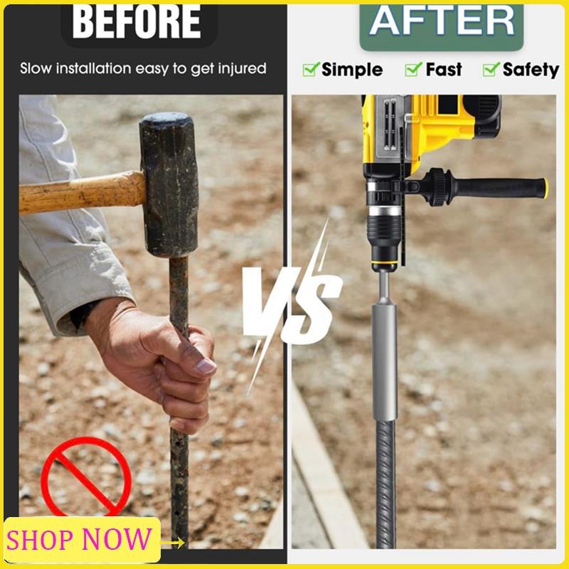 Hammer Drill Sds - 5/8인치 및 3/4인치 로드용 SDS-Plus 접지