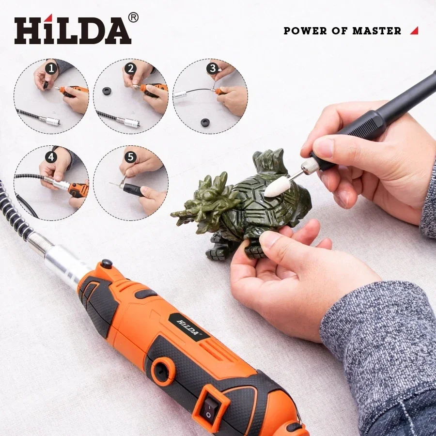 Power Tools Ingco - HILDA 200W 조각사 전기 드릴 조각