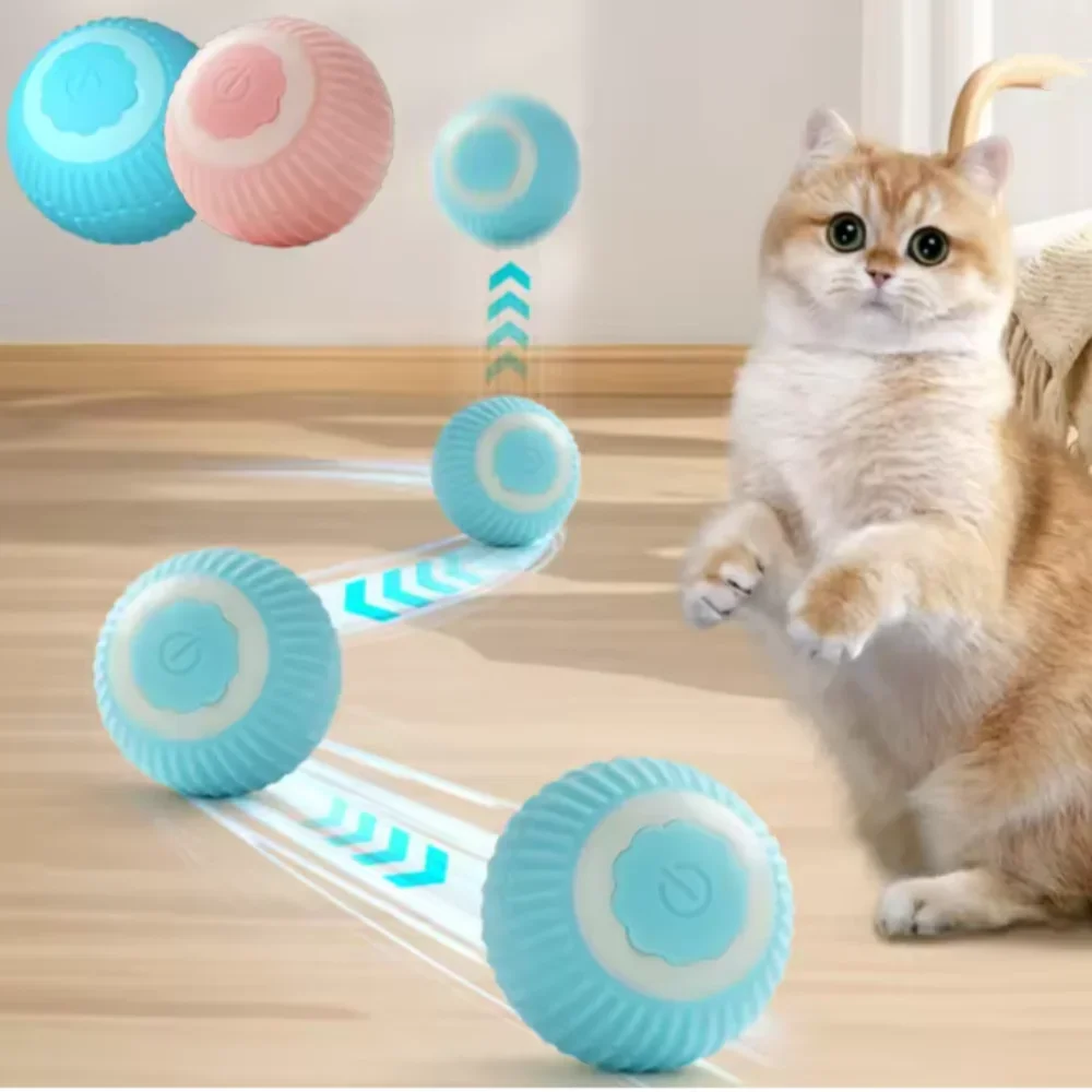 Power Tools Cat - 전기 고양이 공 장난감 자동 회전