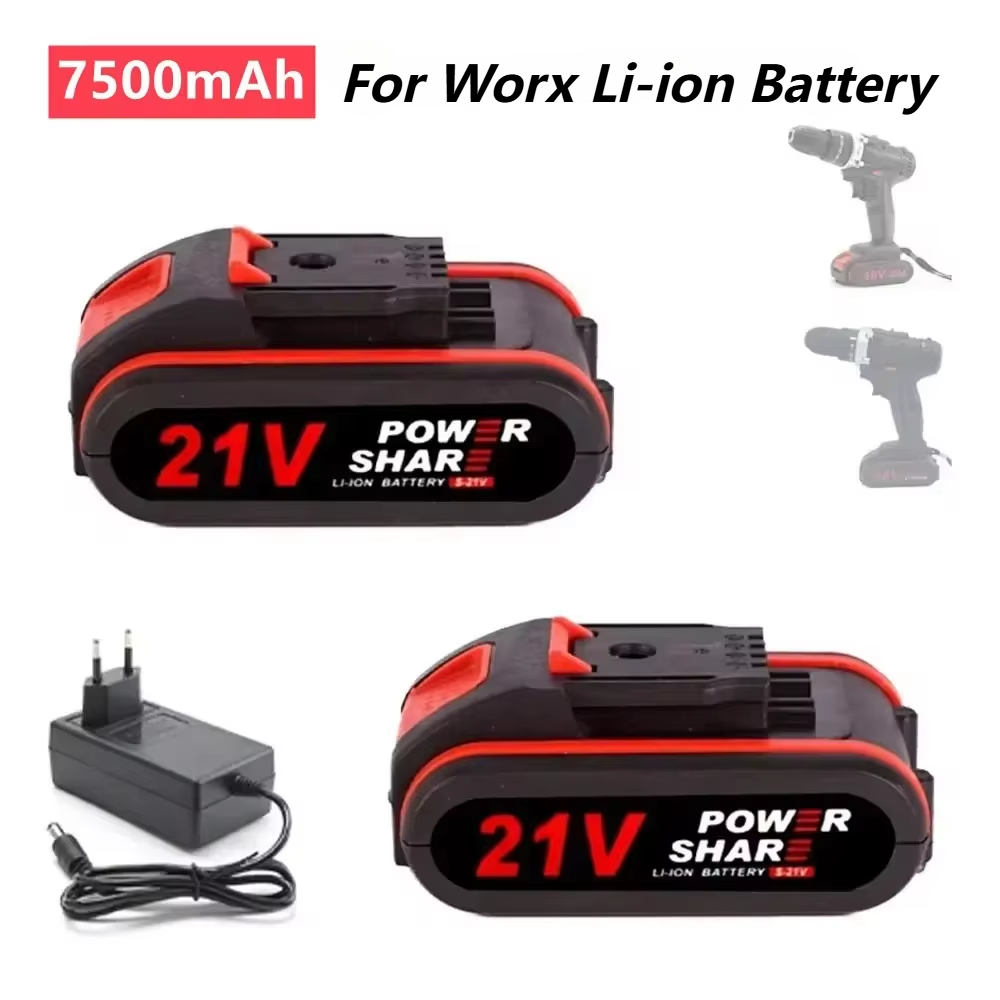 Power Tools Jack - WORX용 고용량 충전식 리튬 이온 배터리,