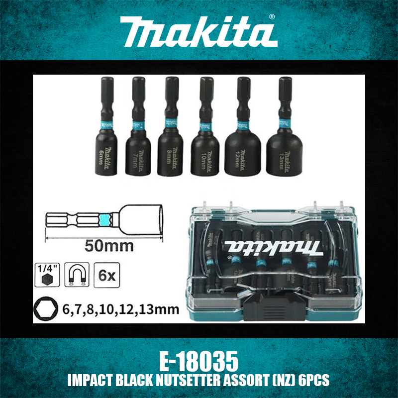 Power Tools Nz - 마키타 E-18035 임팩트 블랙 임팩트 블랙