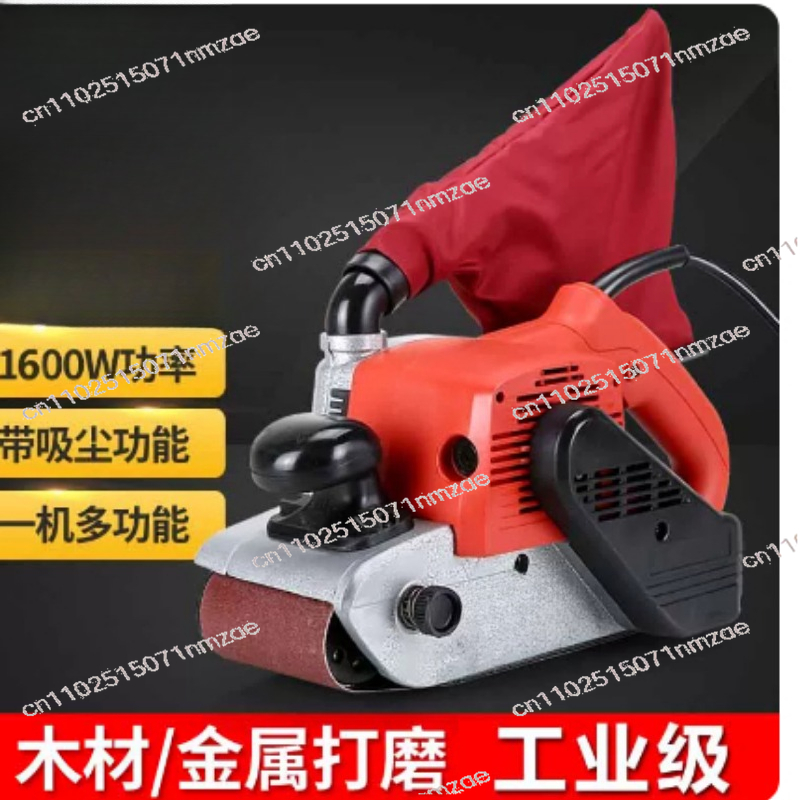 Belt Sander Portable - 가정용 목공 휴대용 4인치 벨트 샌더,