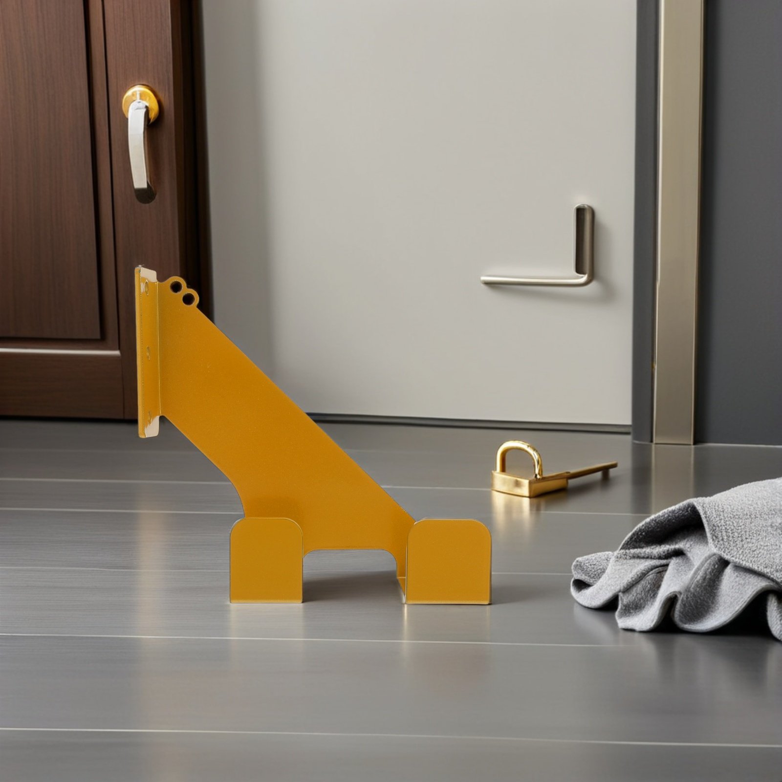 Power Tools Storage - 4개입 체인톱 벽걸이형 고강도 금속 걸이,