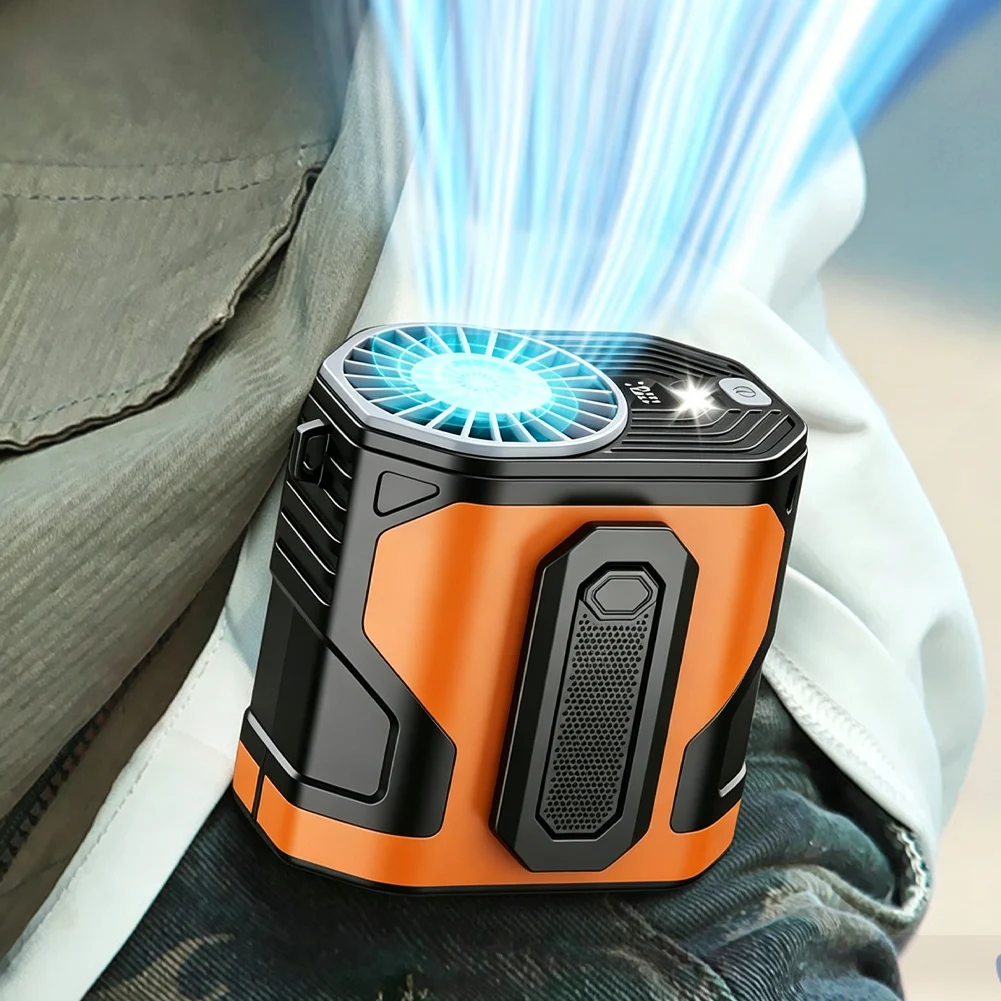 Power Tools For Construction Work - 휴대용 USB 허리 목 팬 23C