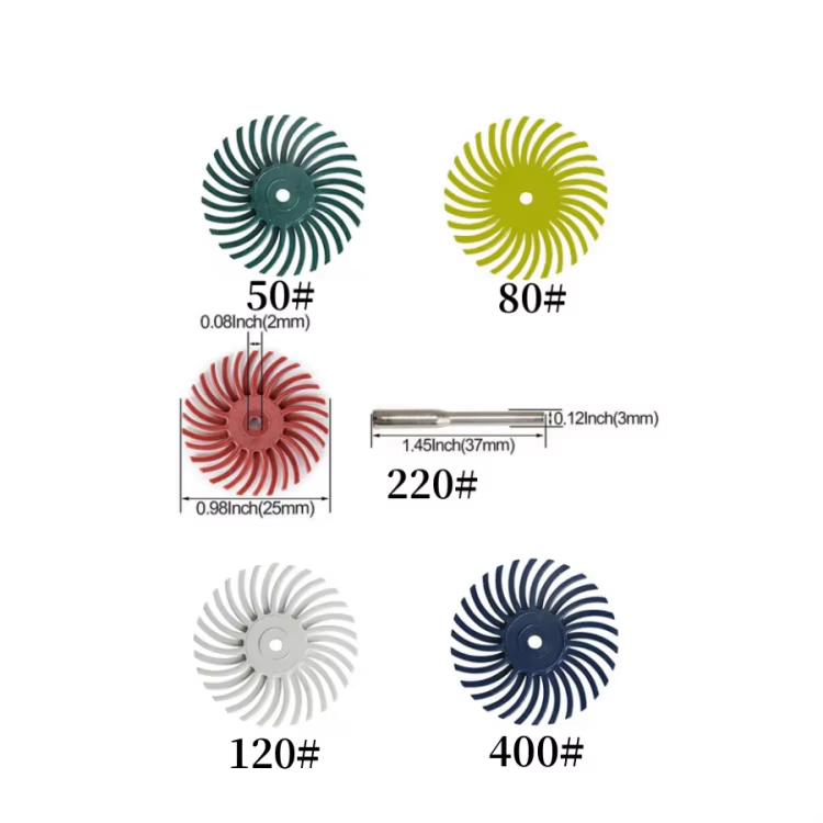 높이 60개입 3/4인치 라디얼 브리슬 디스크 3mm  - Rotary Tool Kit 리뷰 및 가격