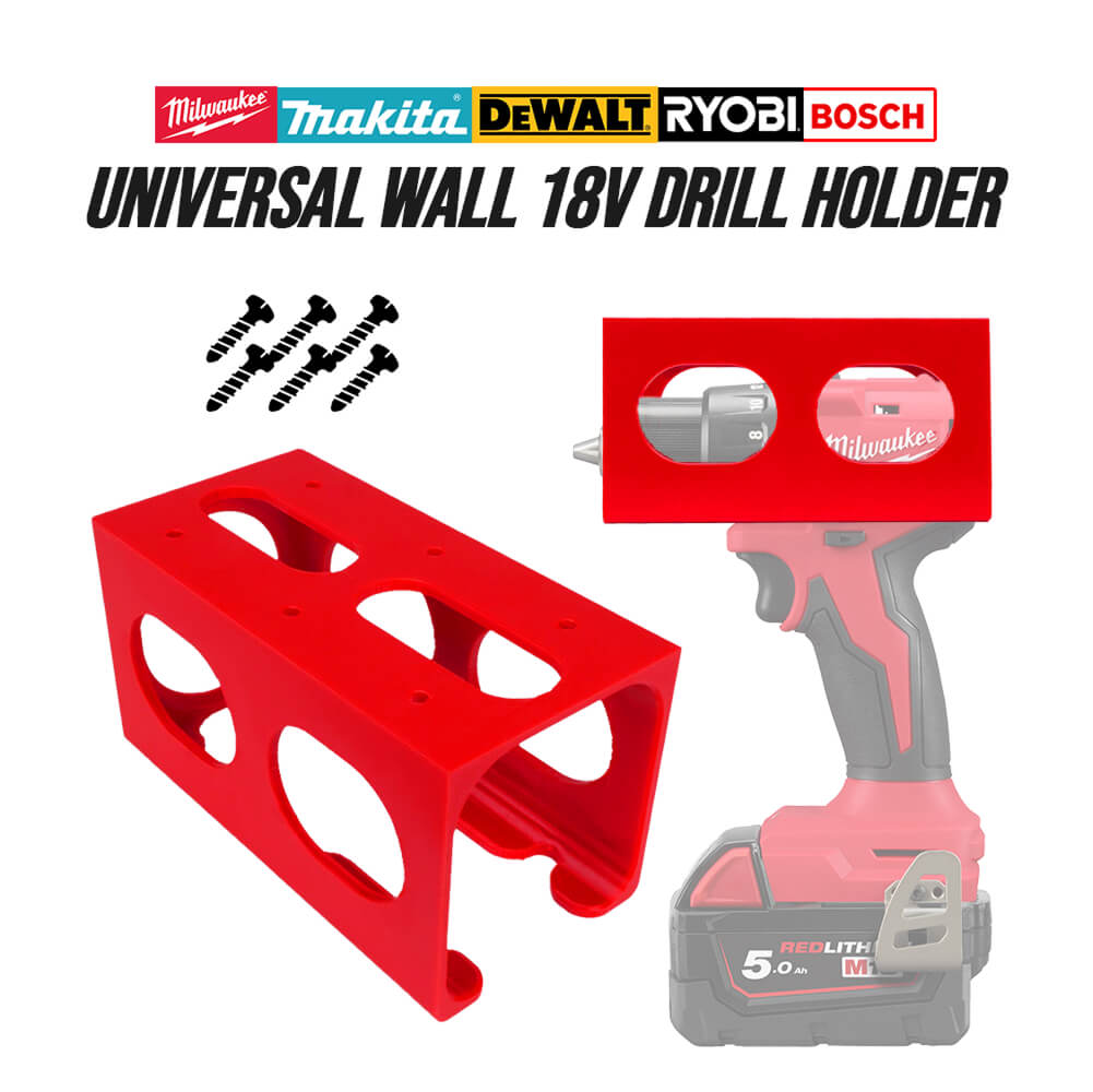 범용 18V 드릴 벽걸이형 홀더, 무선 전동 드릴용 고 - Power Tools Storage 리뷰 및 가격