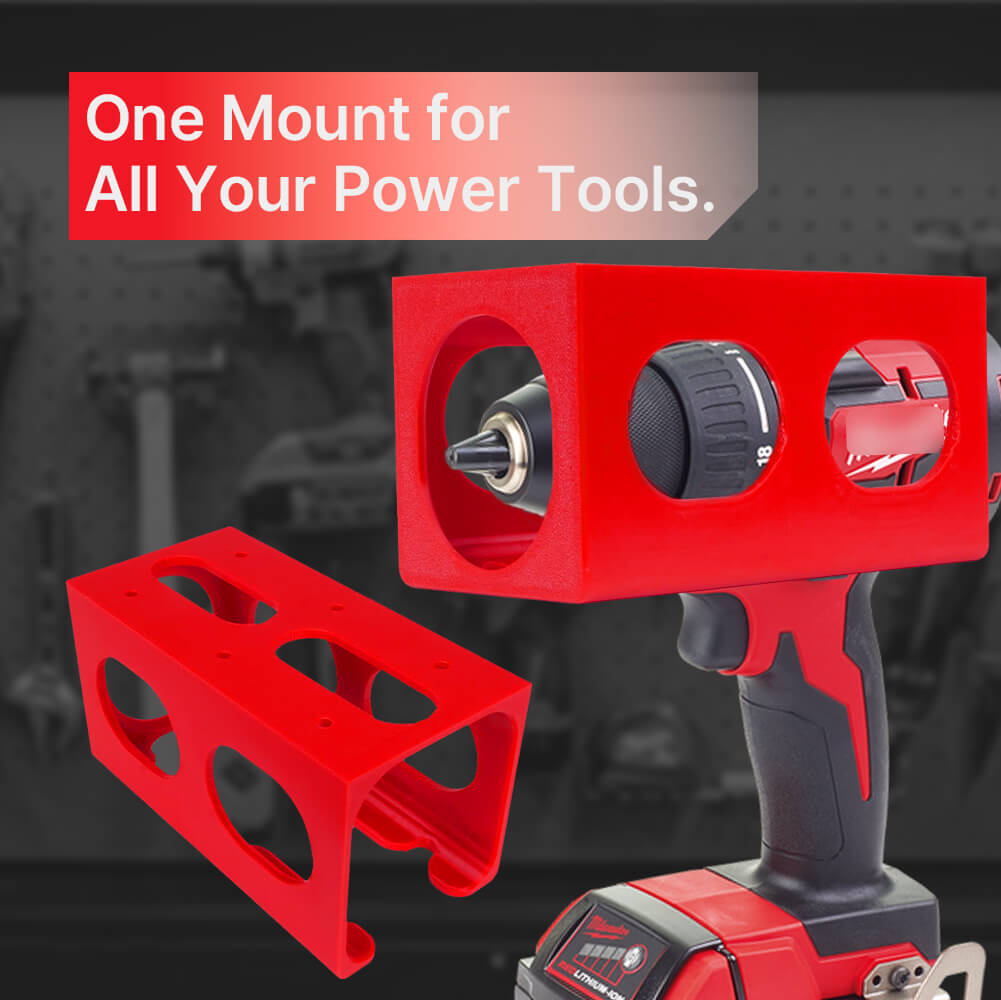 범용 18V 드릴 벽걸이형 홀더, 무선 전동 드릴용 고 - Power Tools Storage 리뷰 및 가격