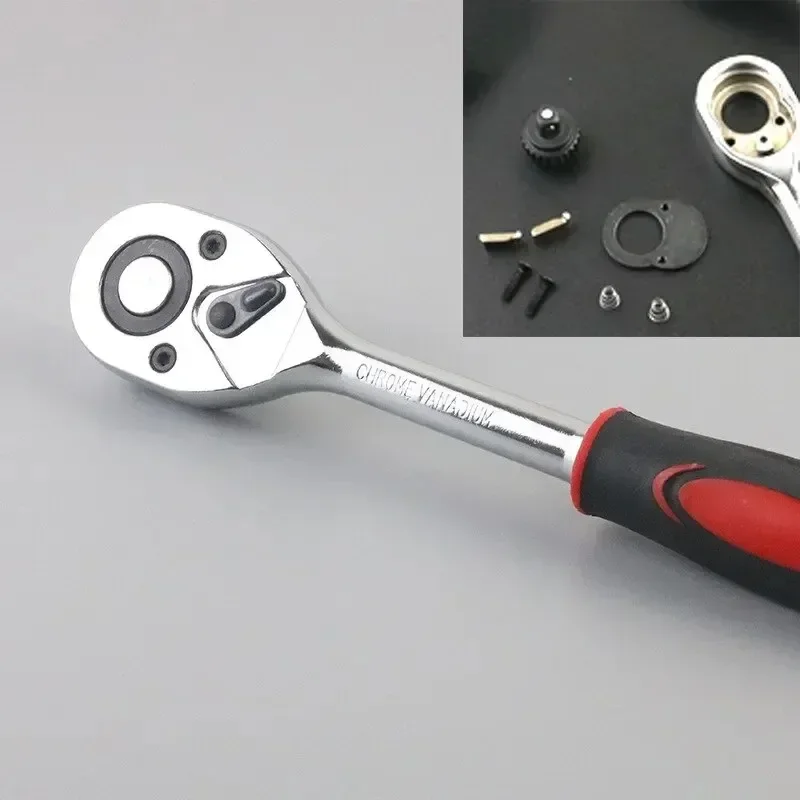 46피스 소켓 세트 자동차 수리 도구 라쳇 렌치 폴 스 - Rotary Tool Kit 리뷰 및 가격