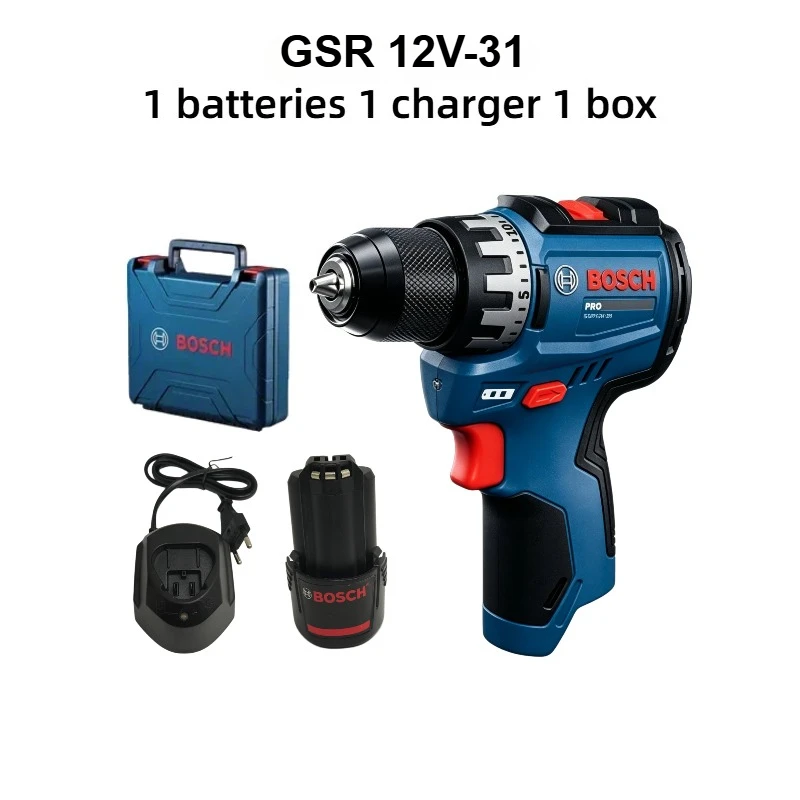 보쉬 프로페셔널 GSR 12V-31 무선 드릴 12V  - Power Tools Jack 리뷰 및 가격