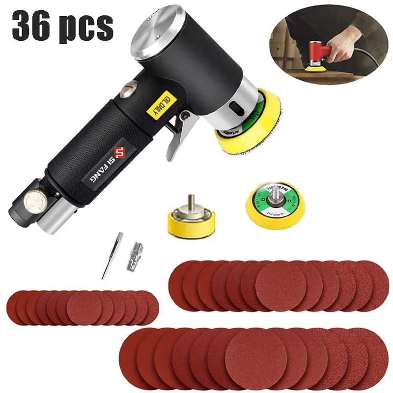36pcs 오빗 에어 샌더 미니 공압식 1/2/3인치  - Power Tools Sander 리뷰 및 가격