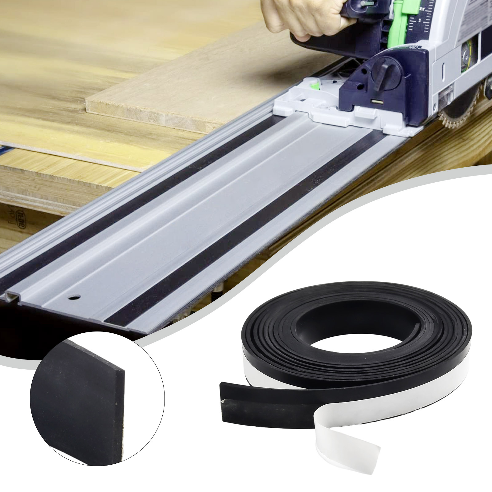 1PC 1.4m 가이드 스플린터 가드 교체 스트립 -  - Power Tools Guide 리뷰 및 가격