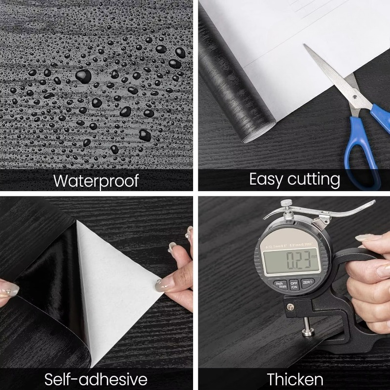 PVC 나무 무늬 스티커 비닐 친환경 자가 접착 벽지, - Power Tools Wallpaper 리뷰 및 가격