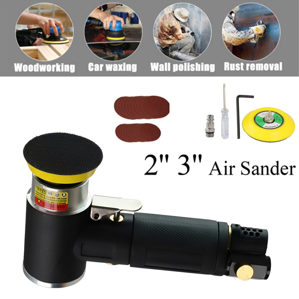 웬싱 오빗 에어 샌더 미니 공압식 1/2/3인치 연마기 - Power Tools Sander 리뷰 및 가격