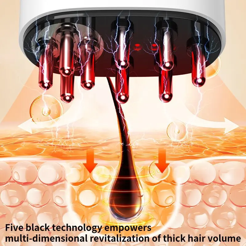 전기 두피 마사지기 레드 라이트 진동 마사지 빗 에센셜 - Power Tools Guide 리뷰 및 가격