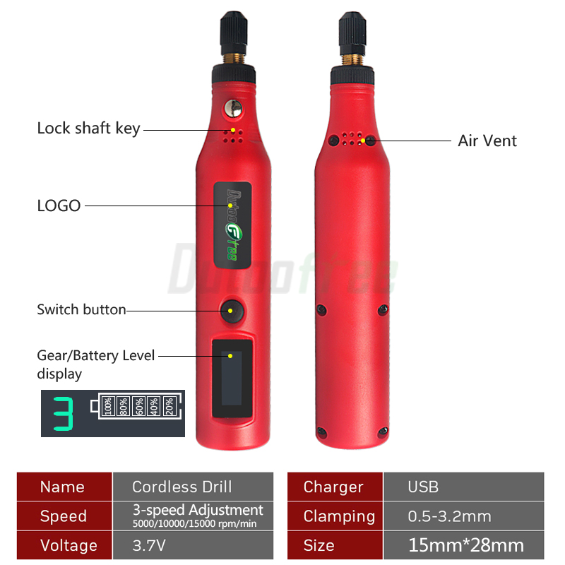 5000r-15000r/min USB 무선 미니 전기  - Power Tools Ingco 리뷰 및 가격