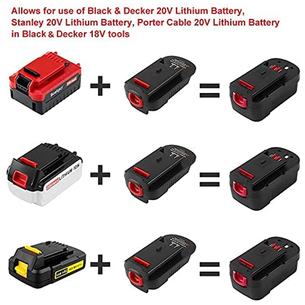 블랙 데커/스탠리/포터 케이블 20V 최대 리튬 배터리 - Power Tools Stanley 리뷰 및 가격