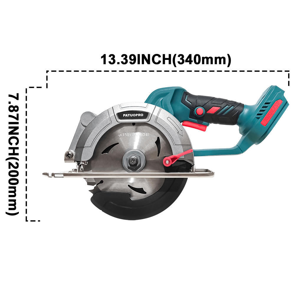 PATUOPRO 6 인치 브러시리스 원형 톱 소형 전기 - Power Tools Ingco 리뷰 및 가격