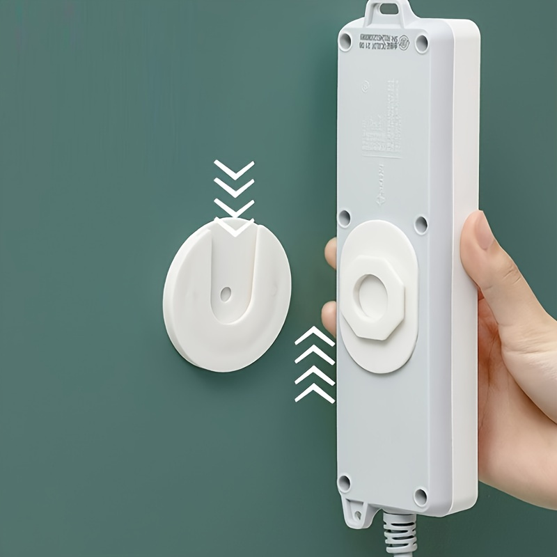 1pc 전원 스트립 홀더 고정 장치, 구멍 없는 플러그 - Power Tools Wallpaper 리뷰 및 가격